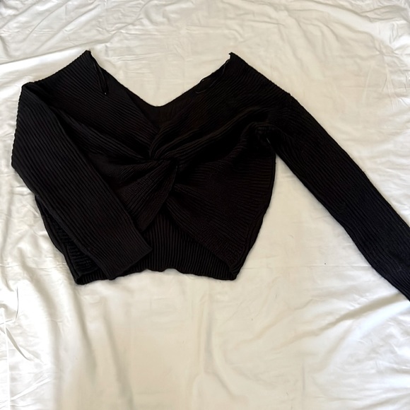 SOLD Black Sweater - Picture 2 of 4